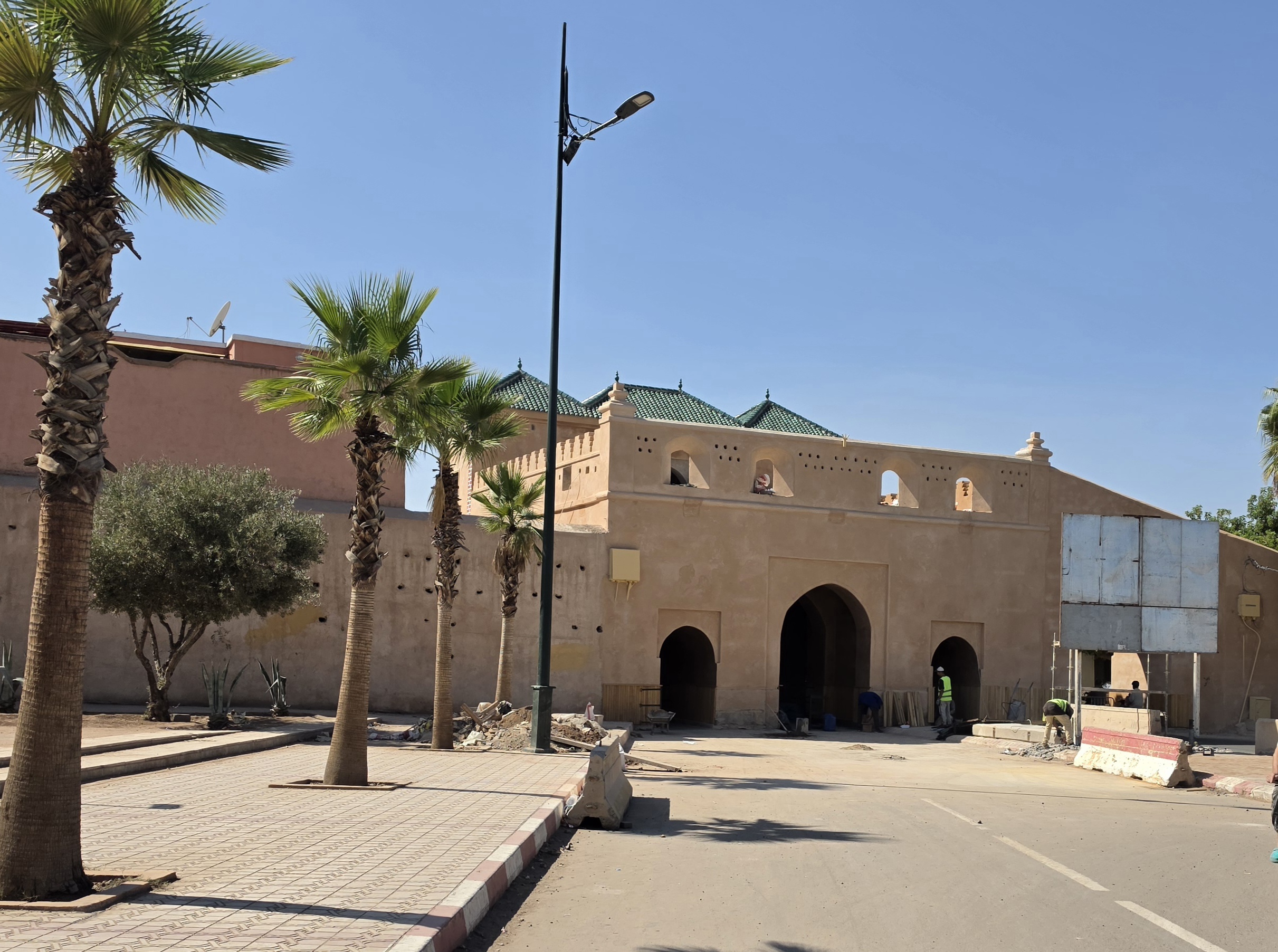 مراكش.. قرب انتهاء أشغال ترميم وتأهيل باب أحمر بتمويل من جماعة المشور القصبة
