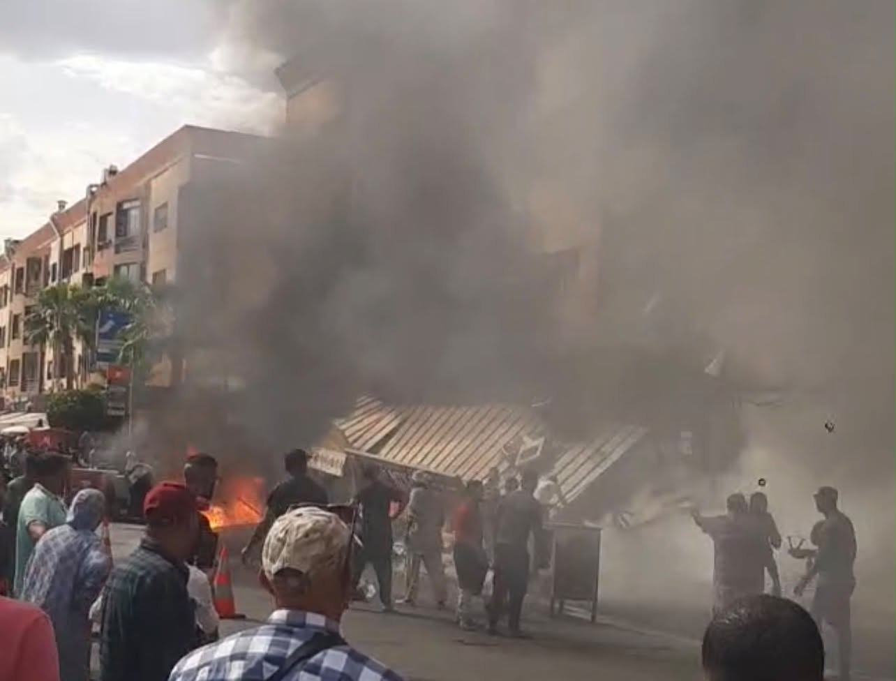 اندلاع حريق بسناك بمراكش يخلّف خسائر مادية