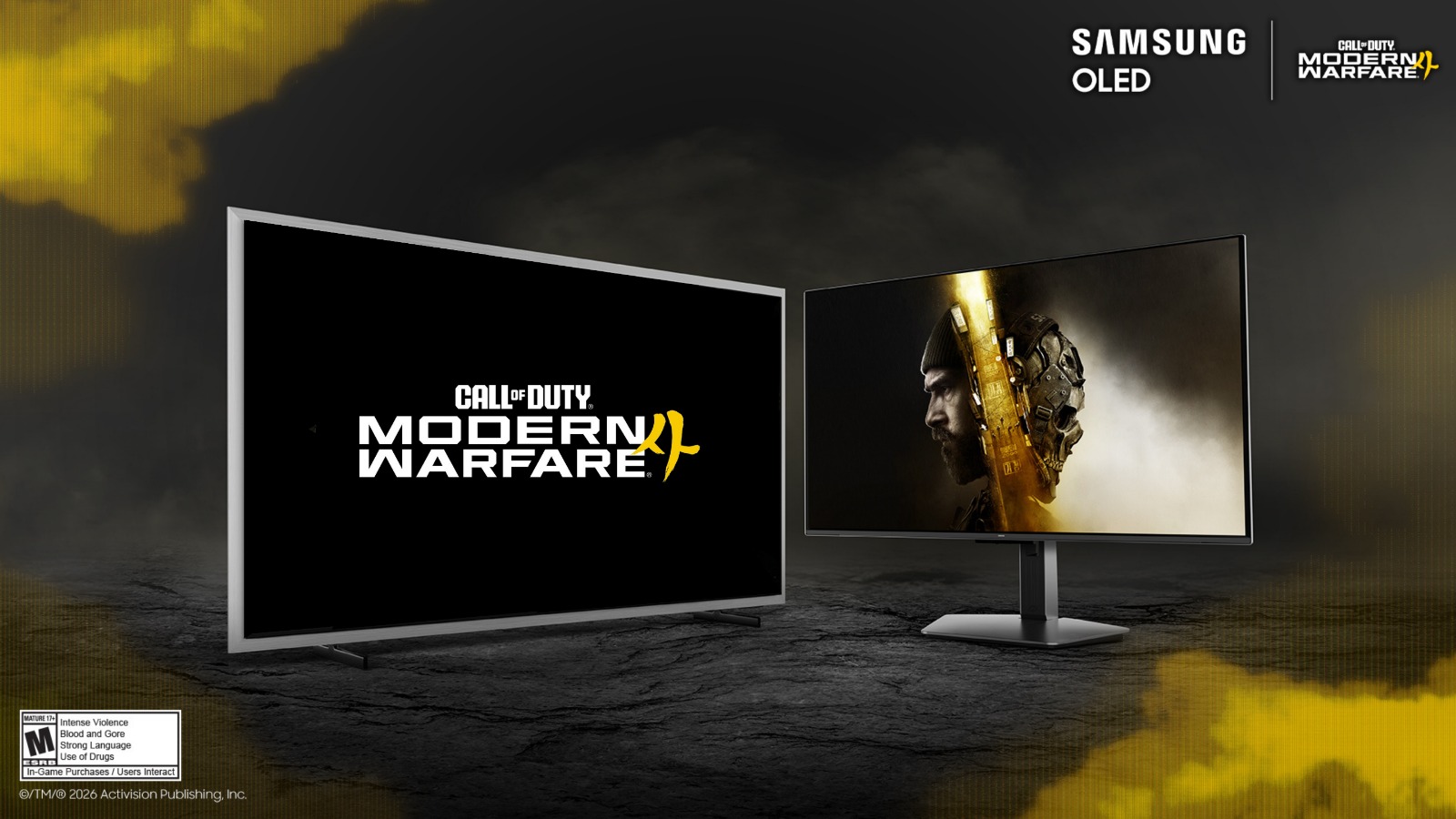 سامسونج تعلن عن شراكة تقنية مع أكتيفجن للعبة Call of Duty: Modern Warfare 4