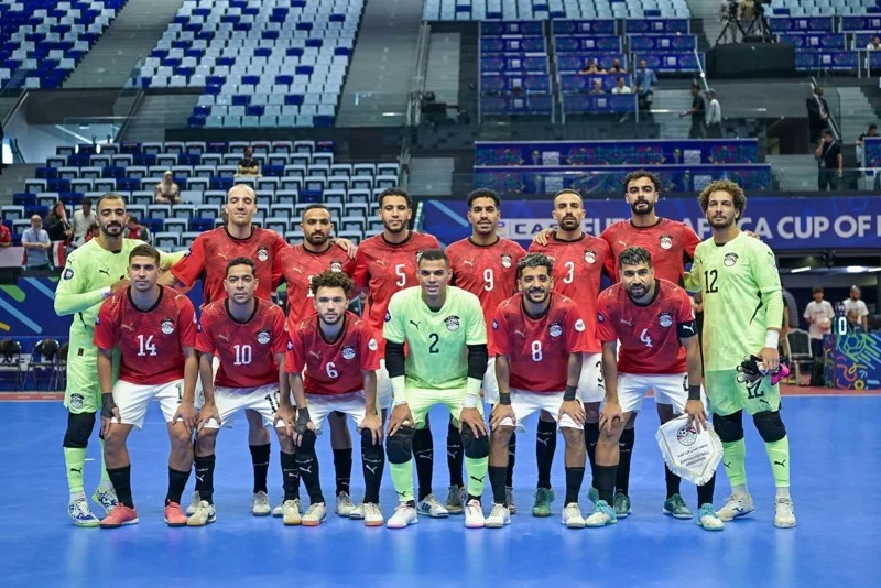 مصر تكتسح الجزائر بثمانية أهداف وتحسم المركز الثالث في كأس إفريقيا للفوتسال
