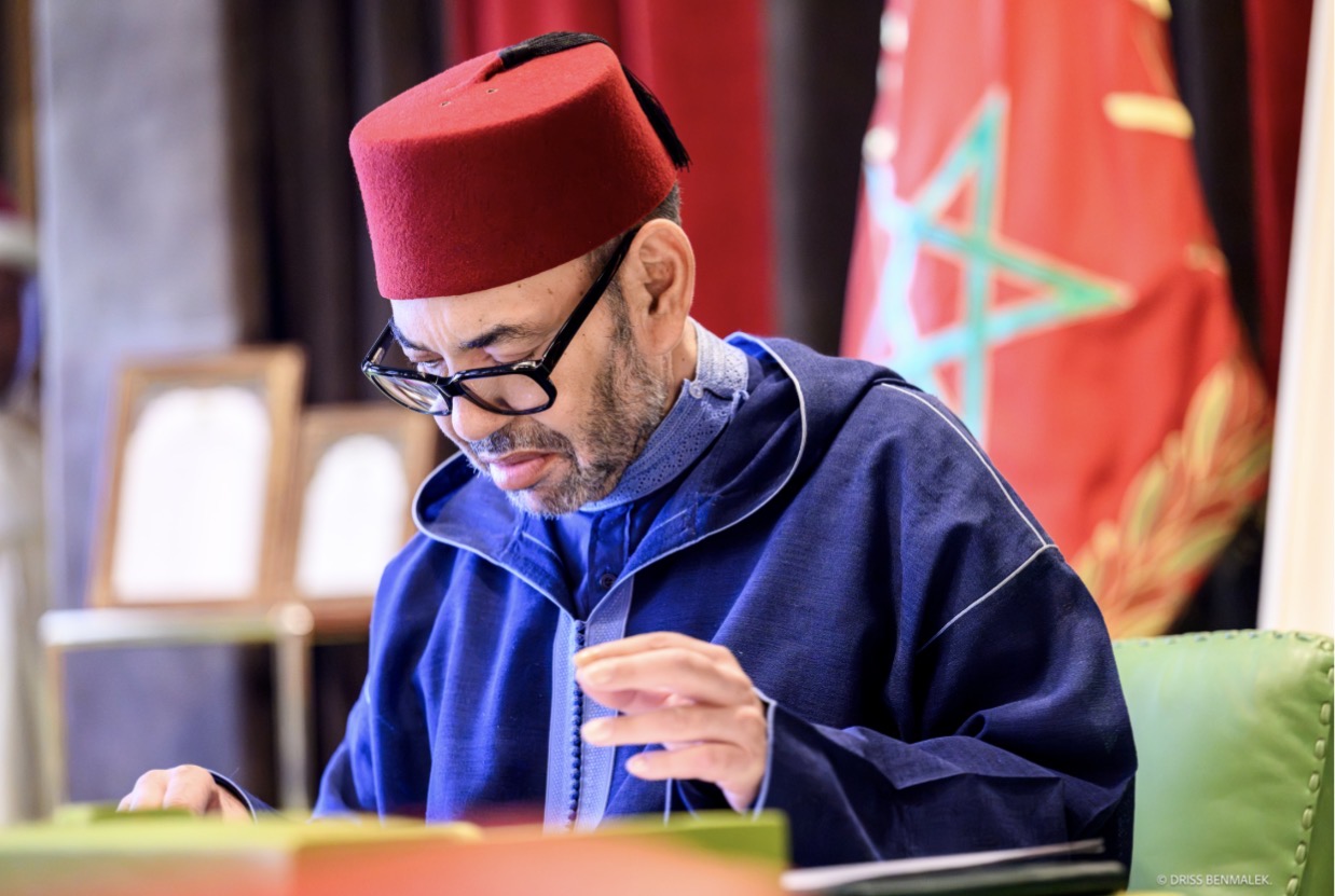 الملك يترأس جلسة عمل خصصت لتقدم الأشغال ميناء الناظور غرب المتوسط ومشروع توسعة مركب طنجة المتوسط