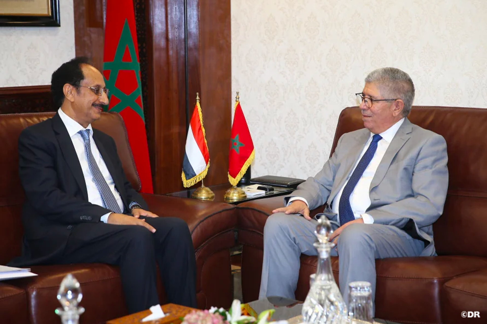 تويزي رئيس مجلس النواب يستقبل سفير اليمن بالمغرب