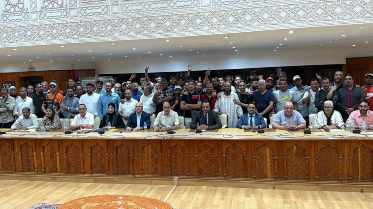 سوق الهواتف النقالة بمراكش.. إجراء القرعة لتوزيع 51 محلاً تجارياً لفائدة 102 مستفيد