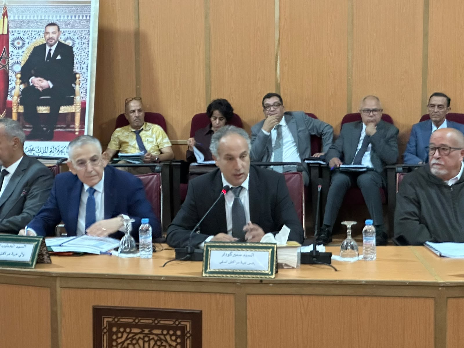 مجلس جهة مراكش-آسفي يعقد دورته العادية لشهر أكتوبر برئاسة كودار وحضور والي الجهة