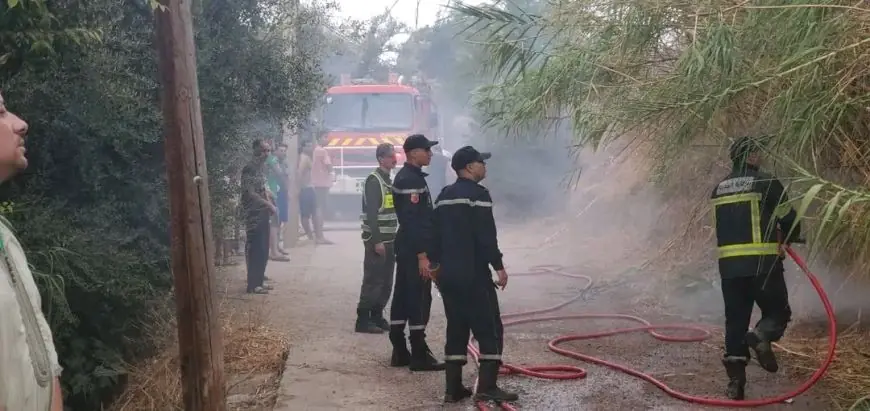 حريق مهول يودي بحياة امرأة داخل كوخ عشوائي ببني ملال