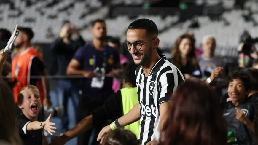 بوتافوغو البرازيلي يوثق مسيرة حكيم زياش في فيلم وثائقي